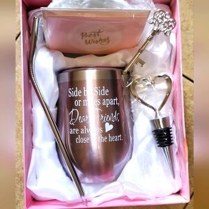 Friend Gift Set | Pink box | Rose Gold Cup